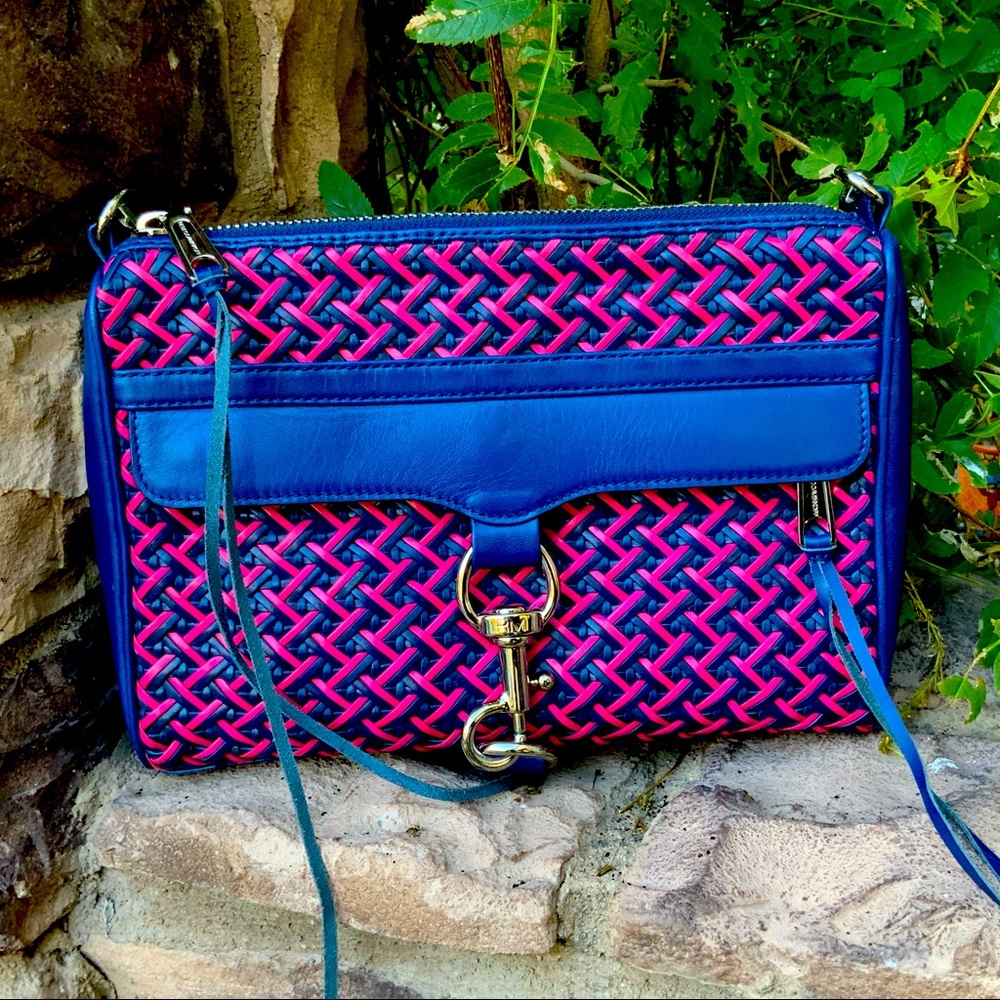 Rebecca Minkoff Large soft leather weave Crossbody - Picture 4 of 16